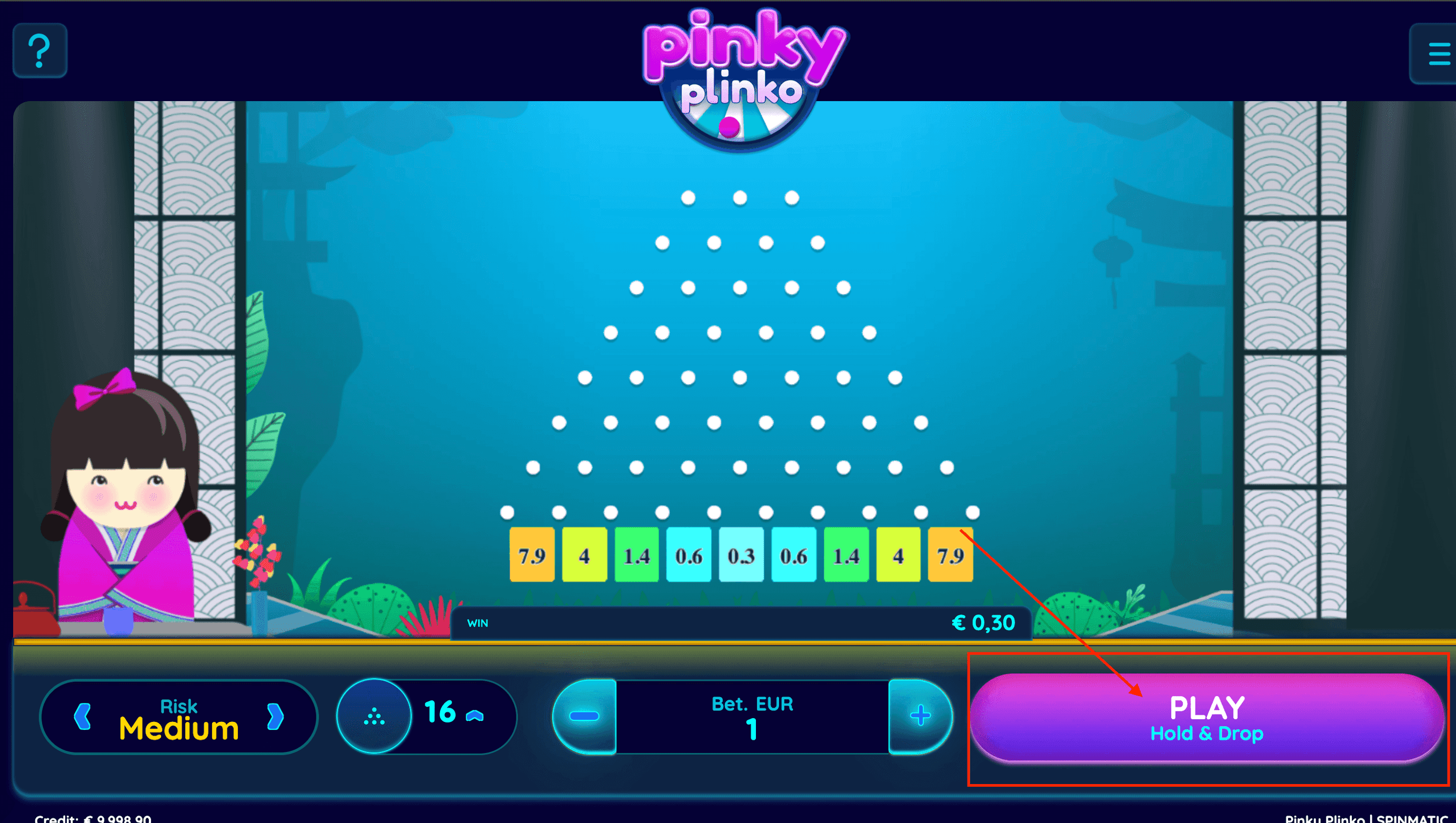 Step 4: Press Play and Start the Game