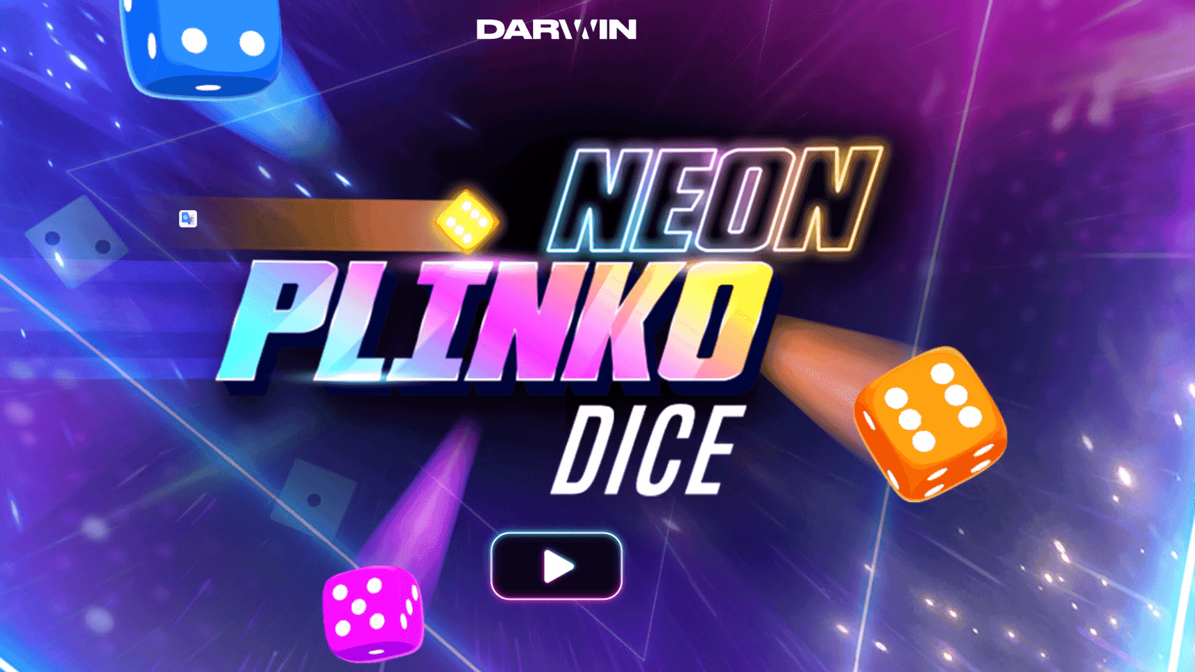 Neon Plinko Dice