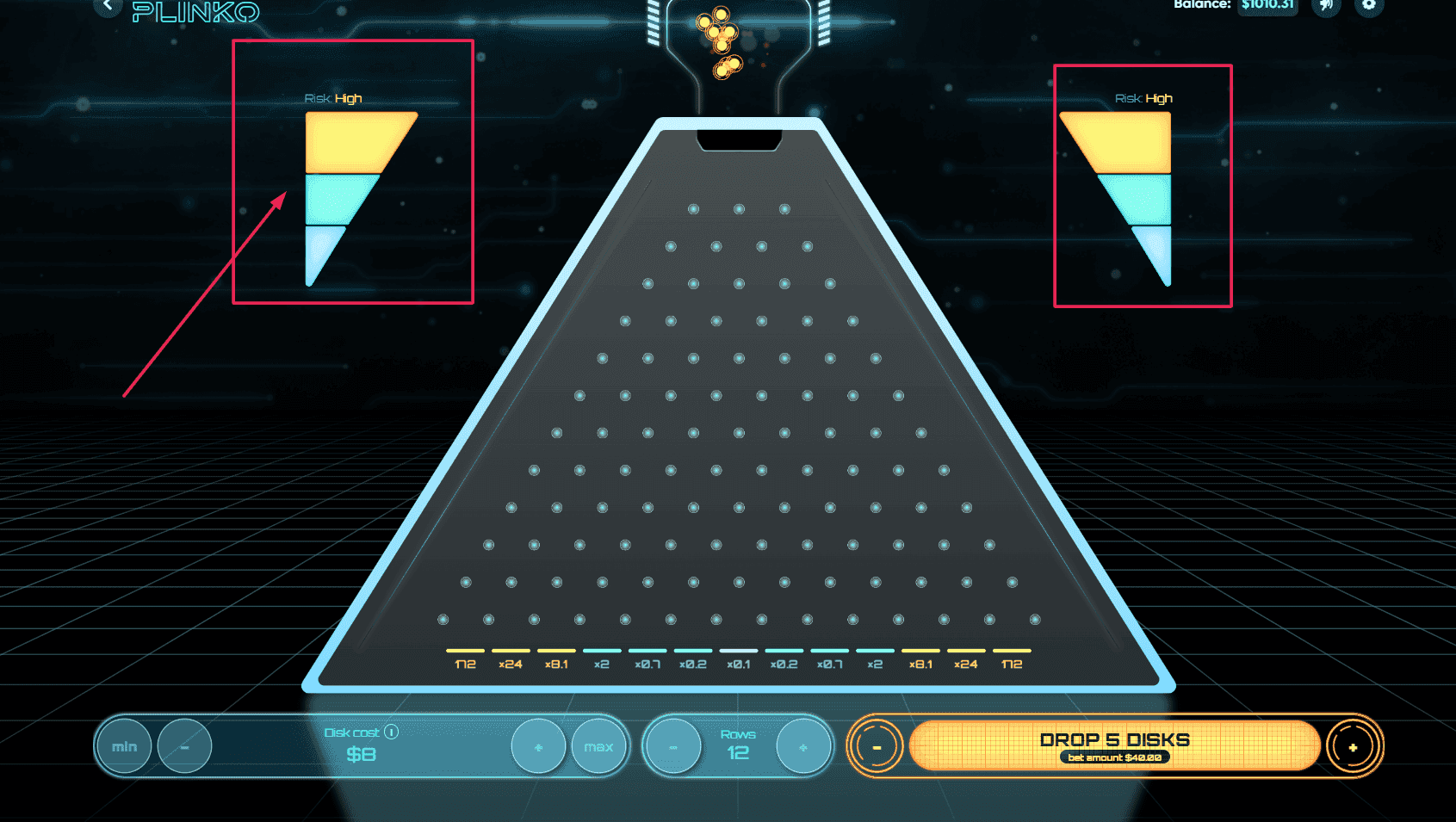 Step 3: Choose Risk Level