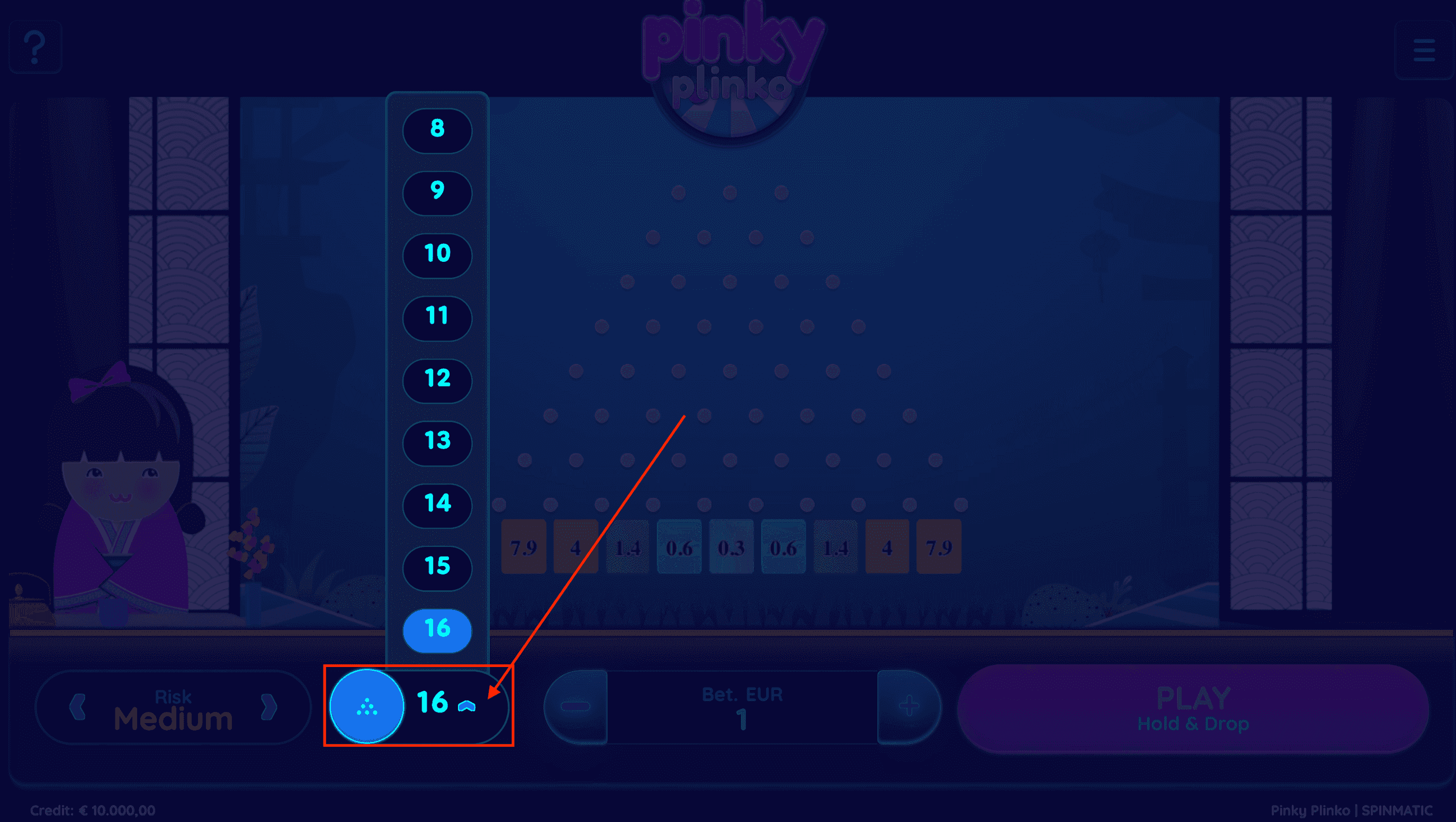 Step 3: Set the Number of Lines