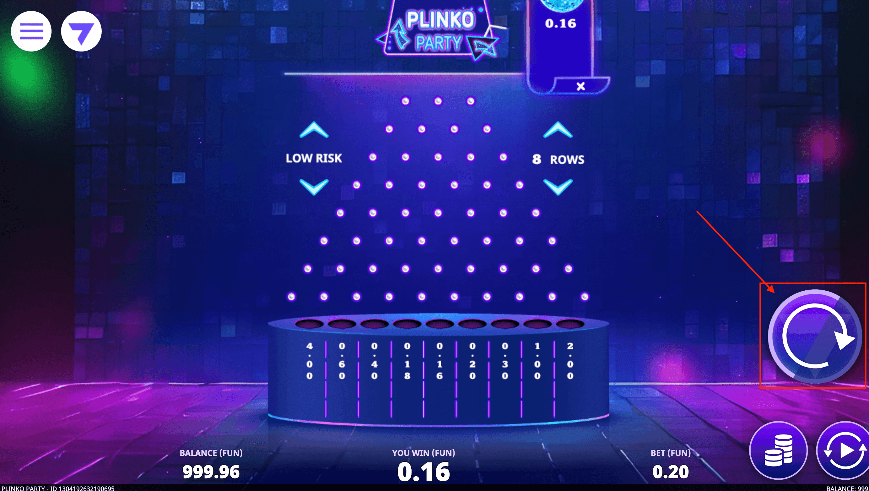 Step 4: Launch the Ball