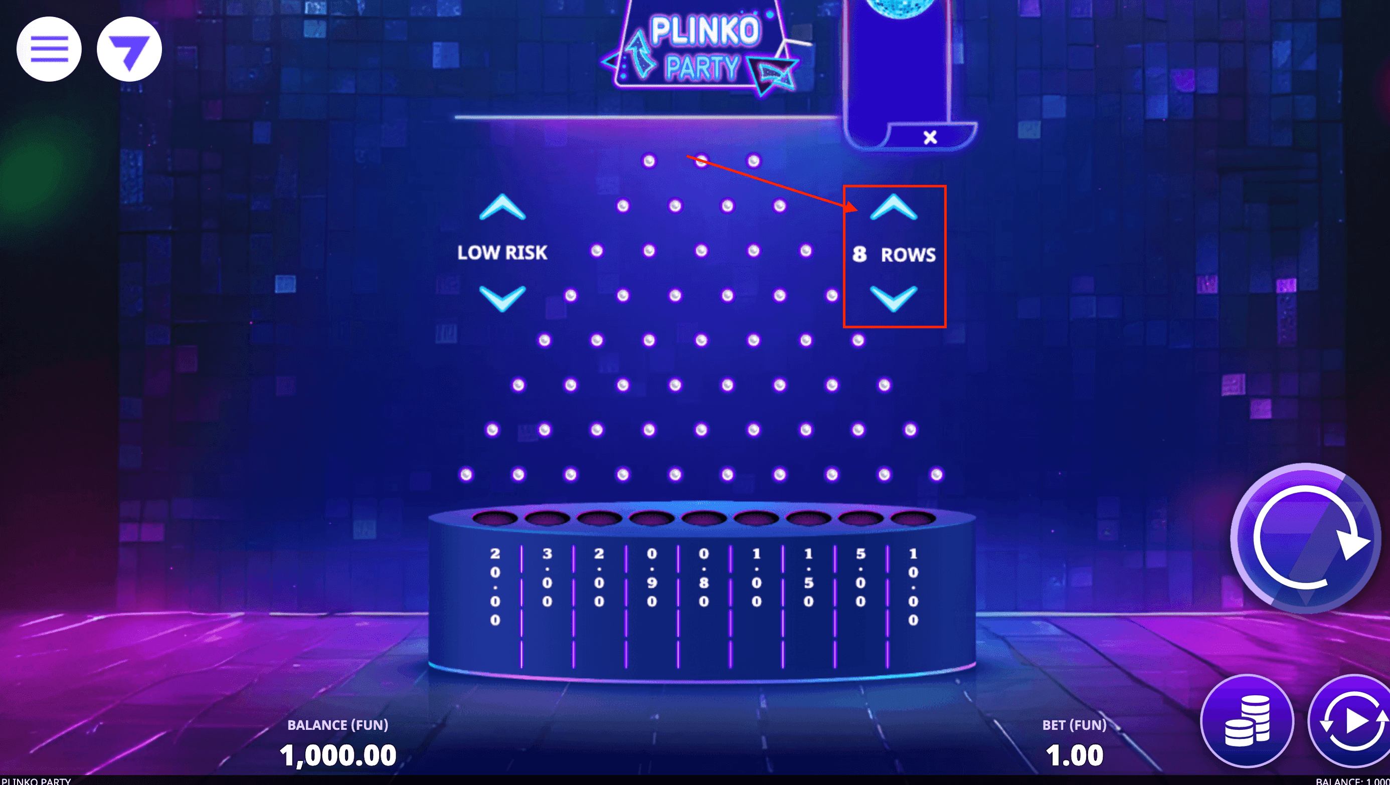 Step 2: Choose the Number of Rows