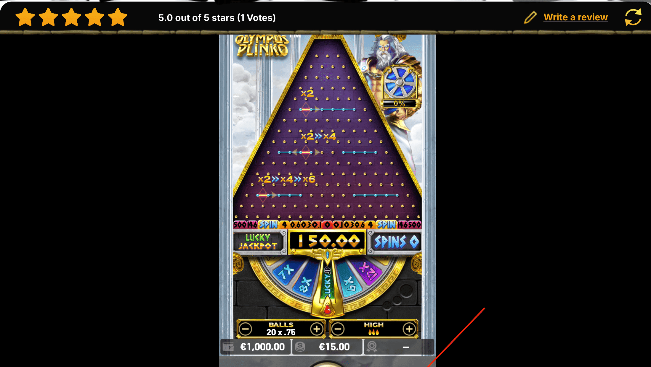 Step 4: Select the game speed
