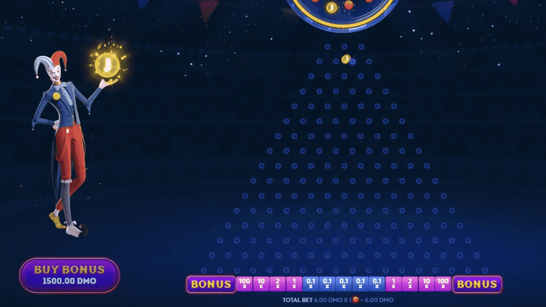 4 Bonuses Bonanza - Plinko Spin