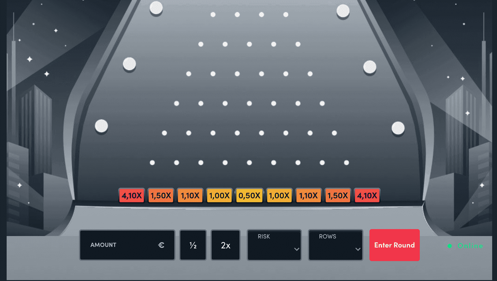 Step 4: Press Enter Round  to Launch the Ball