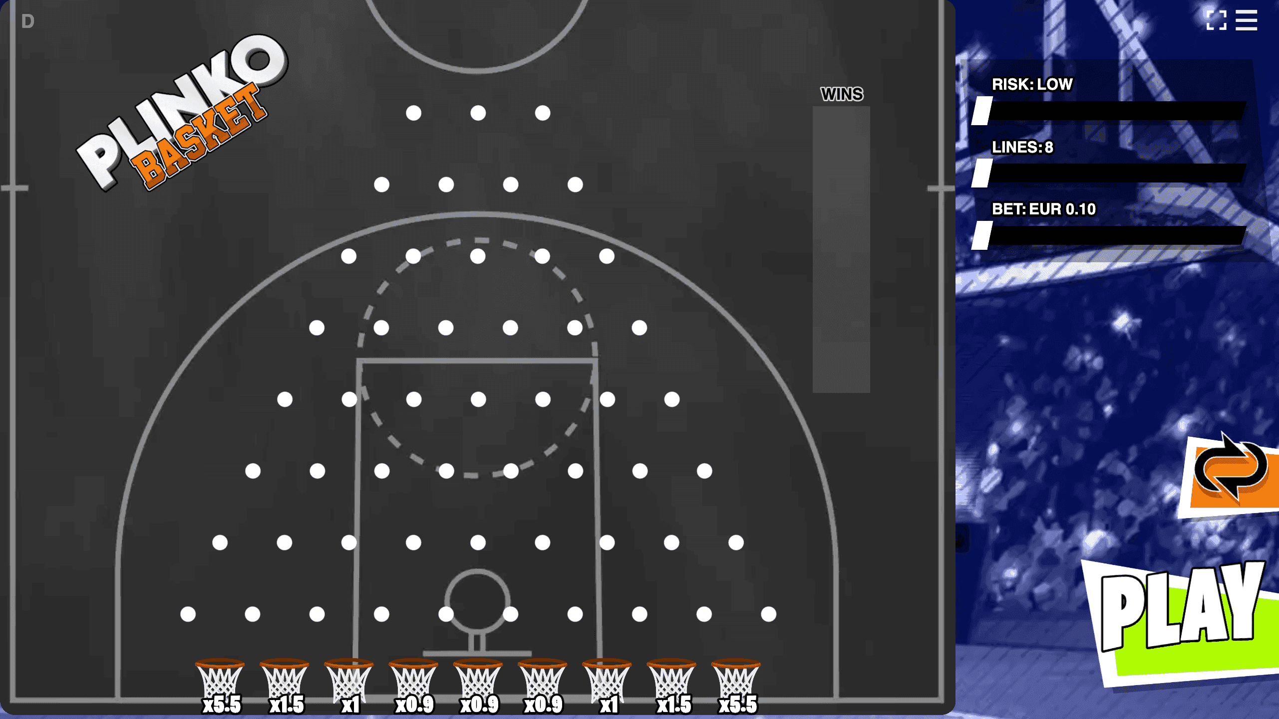 Plinko Basket